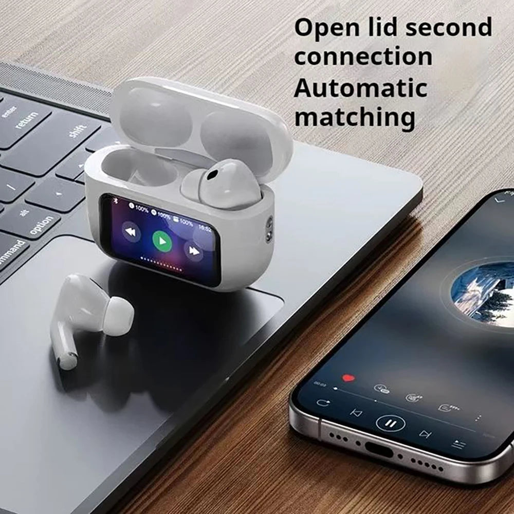 Original wireless bluetooth headset ANC active noise cancellation popular earbuds HD sound quality high quality sports earbuds